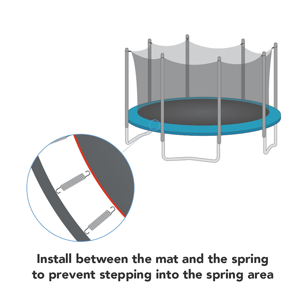 AGK - Safe Net for 15ft 8 Pole Trampline