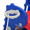 FX070 - 3 in 1 Freestanding Toddler Slide;  Indoor Outdoor Playground with Basketball Hoop and Ball for Kids Under 3 Years