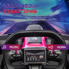 Yeah Depot - Aosom 24V 7.5 MPH Electric Go Kart with Adjustable Seat, Drifting Car Battery Powered Ride on Toy Outdoor with Slow Start, Button Start, Music, Honking Horn, Lights, for 6-12 Years Old, Pink
