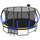 Yeah Depot - 16FT Trampoline with EnclosureRecreational Trampolines with Ladder and AntiRust Coating, ASTM Approval Outdoor Trampoline for Kids
