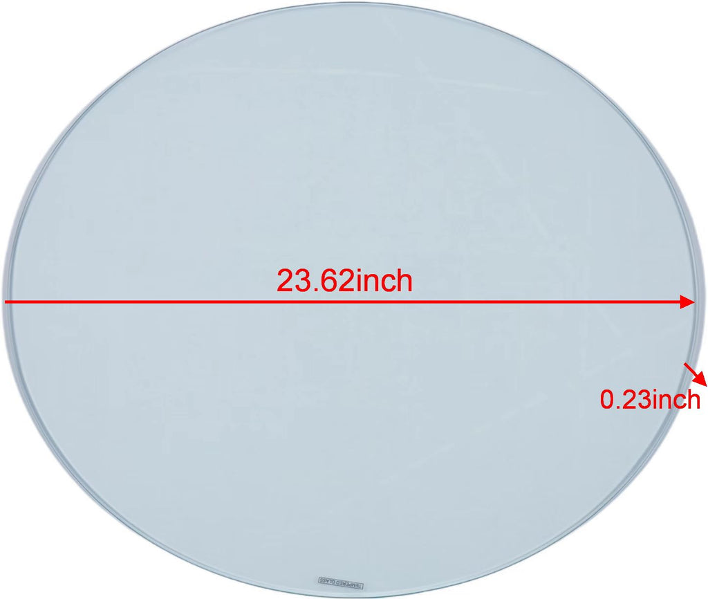 Yeah Depot - Tempered clear glass top,60CM