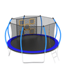 Yeah Depot - 14FT Trampoline with Enclosure - Recreational Trampolines with Ladder, ASTM Approval Outdoor Trampoline for Kids