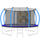 Yeah Depot - 14FT Trampoline with Enclosure - Recreational Trampolines with Ladder, ASTM Approval Outdoor Trampoline for Kids