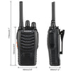 inQ Boutique - Baofeng BF-88A 5W FRS Frequency Handheld Walkie Talkie Black (2pcs/Pair)