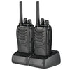 inQ Boutique - Baofeng BF-88A 5W FRS Frequency Handheld Walkie Talkie Black (2pcs/Pair)