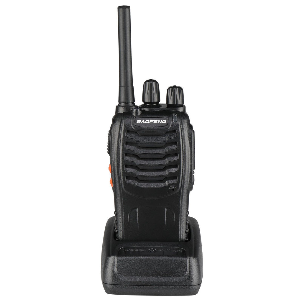 inQ Boutique - Baofeng BF-88A 5W FRS Frequency Handheld Walkie Talkie Black (2pcs/Pair)
