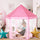 Eggracks by Global Phoenix - Kids Play Tents Princess for Girls Princess Castle Children Playhouse Indoor Outdoor Use