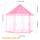 Eggracks by Global Phoenix - Kids Play Tents Princess for Girls Princess Castle Children Playhouse Indoor Outdoor Use