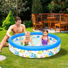 Eggracks by Global Phoenix - 48x10In Inflatable Swimming Pool Blow Up Family Pool For 2 Kids Foldable Swim Ball Pool Center