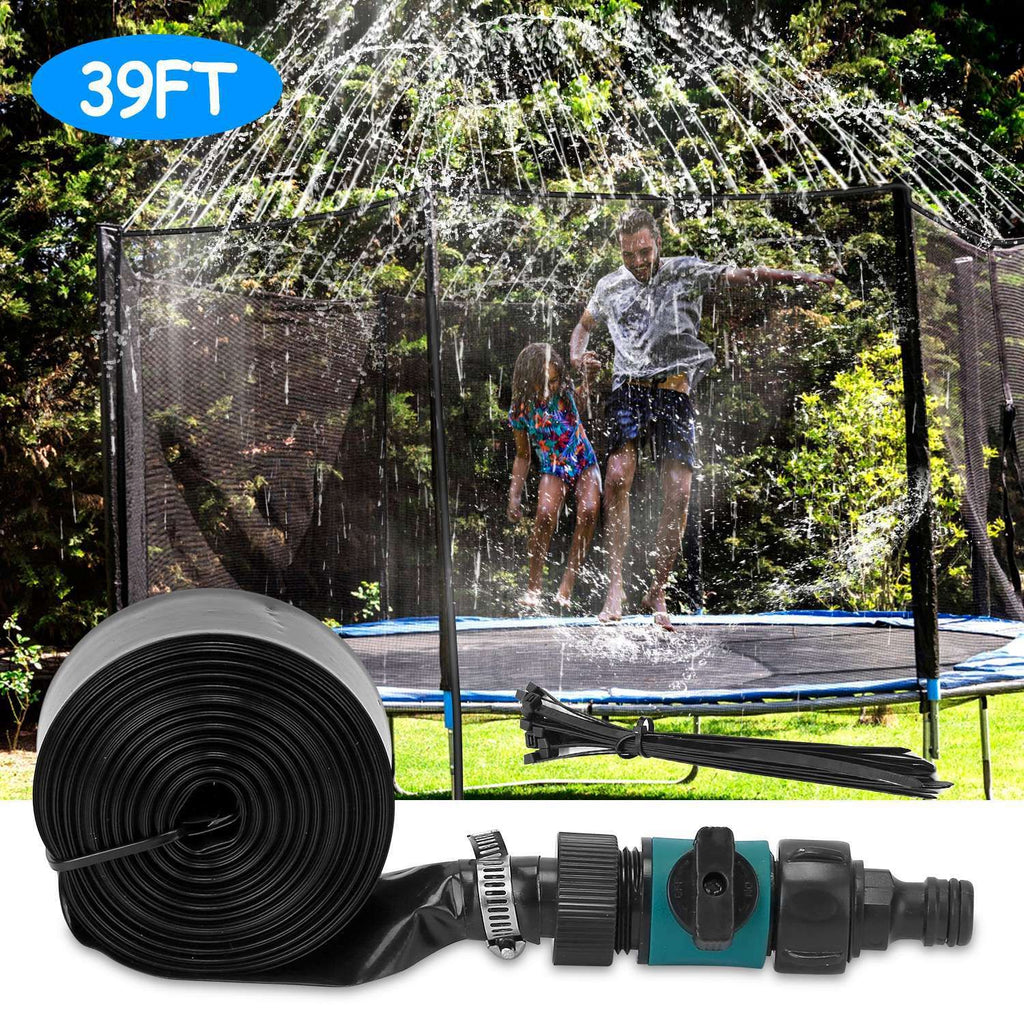 Eggracks by Global Phoenix - Kids Trampoline Sprinkler Outdoor Water Park Sprinkler for Kids Outdoor Water Game Toys
