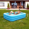 Eggracks by Global Phoenix - Inflatable Swimming Pools Family Swim Play Center Pool Blow up Kiddie Pool