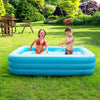 Eggracks by Global Phoenix - Inflatable Swimming Pools Family Swim Play Center Pool Blow up Kiddie Pool