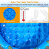 Eggracks by Global Phoenix - 51x13In Inflatable Swimming Pool Blow Up Family Pool For 3 Kids Foldable Swim Ball Pool