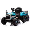 Yeah Depot - Ride on Tractor2.0 with Trailer,24V Battery Powered Electric Tractor Toy, 200w*2motor 1.86-4.97MPH/Remote Control,electric car for kids,Three speed adjustable,USB,MP3 ,Bluetooth,LED light, safety belt