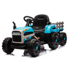 Yeah Depot - Ride on Tractor2.0 with Trailer,24V Battery Powered Electric Tractor Toy, 200w*2motor 1.86-4.97MPH/Remote Control,electric car for kids,Three speed adjustable,USB,MP3 ,Bluetooth,LED light, safety belt