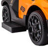 Yeah Depot - Aosom 2-in-1 Ride On Push Car for Toddlers 1-3, Licensed Lamborghini Stroller Sliding Car, Push-Along with Under Seat Storage Horn Engine Sound and Steering Wheel, Manual, Orange