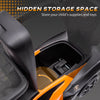 Yeah Depot - Aosom 2-in-1 Ride On Push Car for Toddlers 1-3, Licensed Lamborghini Stroller Sliding Car, Push-Along with Under Seat Storage Horn Engine Sound and Steering Wheel, Manual, Orange