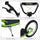 Yeah Depot - Aosom Youth Scooter Kick Scooter for Kids 5+ with Adjustable Handlebar 16'' Front and Rear Dual Brakes Inflatable Wheels, Light Green