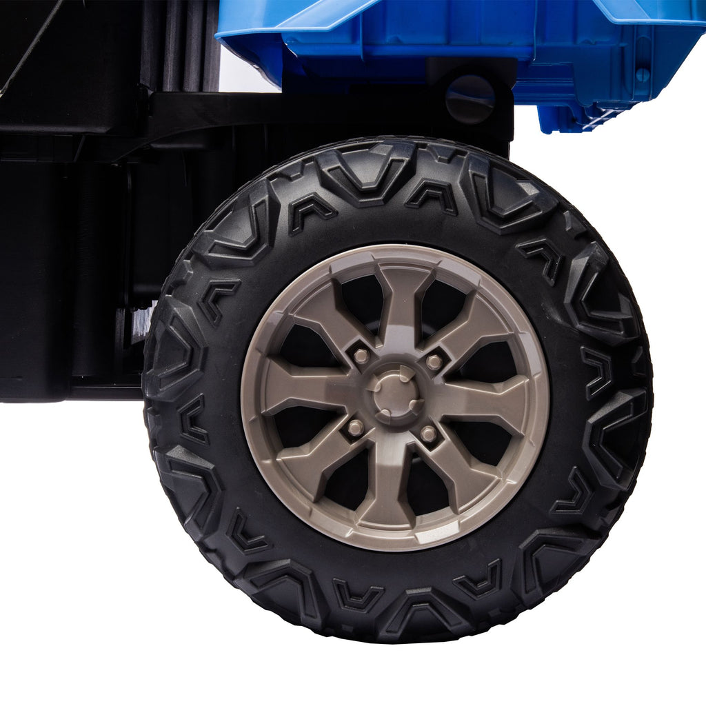 Yeah Depot - 24V Ride On Truck 2 Seater Ride On UTV with 2x200W Motor Ride On Dump Truck with Dump Bed/Shovel Ride On Car with Remote Control Electric Vehicle with Non-slip tyre for Boys Girls