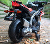 Yeah Depot - Kids Ride On Motorcycle 2MPH Top Speed,Motorbike Electric,Ride On Motorcycle for Kids with Shock Absorber/Training Wheels/Realistic Music&Sound-Black