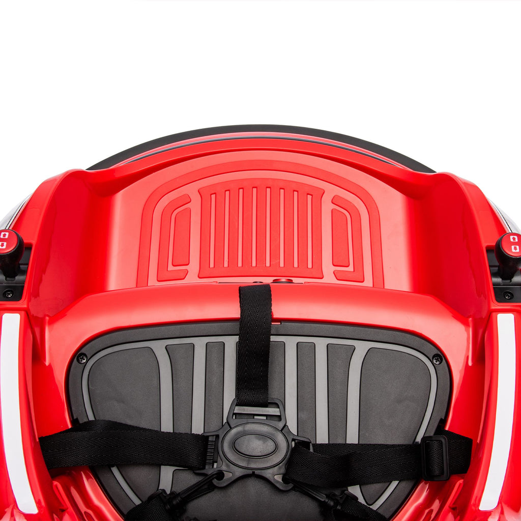 Yeah Depot - 12V ride on bumper car for kids,electric car for kids,1.5-5 Years Old,W/Remote Control, LED Lights, Bluetooth & 360 Degree Spin, Vehicle body with anti-collision padding
Five-point Safety Belt,2wd