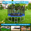 Yeah Depot - 120CM TRAMPOLINE OUTSIDE SAFETY NET WITH BASKETBALL HOOP