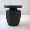 Yeah Depot - Decorative Garden End Table, 20.3'' H Modern Heavy Duty Patio Sturdy Faux Terrazzo Accent Table Side Table Plant Table for Indoor Outdoor