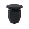 Yeah Depot - Decorative Garden End Table, 20.3'' H Modern Heavy Duty Patio Sturdy Faux Terrazzo Accent Table Side Table Plant Table for Indoor Outdoor