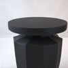 Yeah Depot - Decorative Garden End Table, 20.3'' H Modern Heavy Duty Patio Sturdy Faux Terrazzo Accent Table Side Table Plant Table for Indoor Outdoor