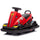 Yeah Depot - 12V Kids Ride On Motor Bumper Car,integrating system,Rotate 360 degrees in place,Collision triggers sound effects and lights,Four-wheel waterfall light,Cute appearance design for kids aged 3-5.