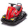 Yeah Depot - 12V Kids Ride On Motor Bumper Car,integrating system,Rotate 360 degrees in place,Collision triggers sound effects and lights,Four-wheel waterfall light,Cute appearance design for kids aged 3-5.