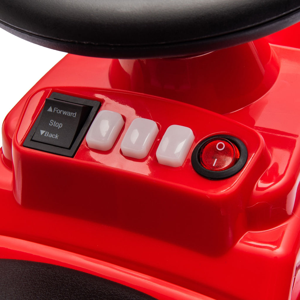 Yeah Depot - 12V Kids Ride On Motor Bumper Car,integrating system,Rotate 360 degrees in place,Collision triggers sound effects and lights,Four-wheel waterfall light,Cute appearance design for kids aged 3-5.