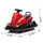 Yeah Depot - 12V Kids Ride On Motor Bumper Car,integrating system,Rotate 360 degrees in place,Collision triggers sound effects and lights,Four-wheel waterfall light,Cute appearance design for kids aged 3-5.