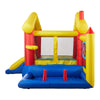 Yeah Depot - 8 in 1 Inflatable Bounce House with Blower Basketball Hoop Ocean Balls Ring-toss Game Target and Sticky Ball Game for Kids