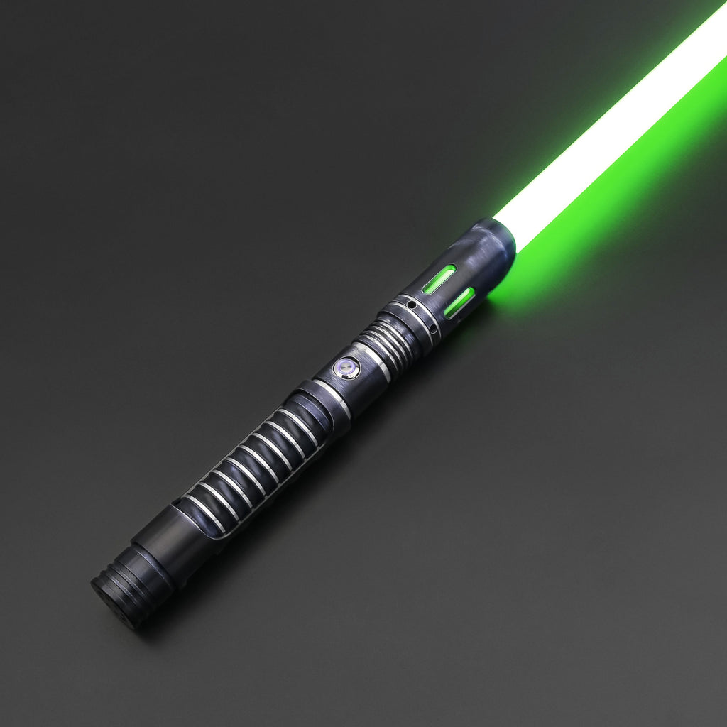 TXQSABER RGB VOID Smooth Pixel Lightsaber 12 Light Colors and 16 Sets Soundfonts Metal Hilt PC Blade Kid Xmas Toys Laser Sword