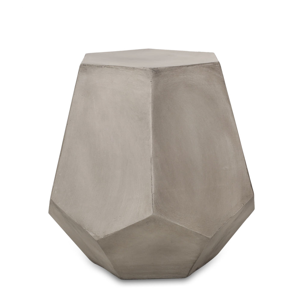 Yeah Depot - Outdoor CALGARY SIDE TABLE,Light Grey