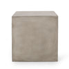 Yeah Depot - Outdoor MGO Side Table ,Light Grey