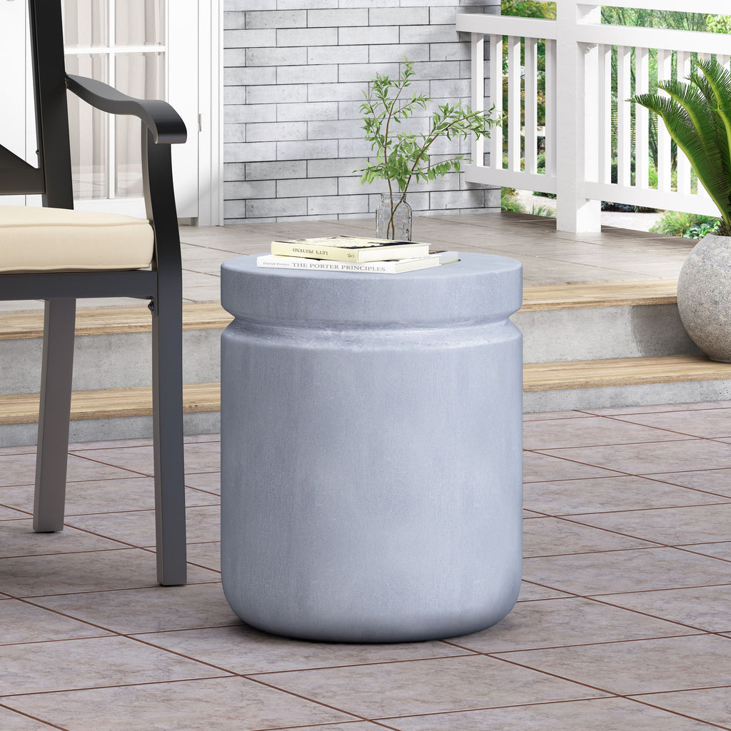 Yeah Depot - Outdoor Concrete End Table