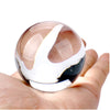 DSJUGGLING Small Size of Clear Acrylic Contact Juggling Ball for Beginners, Kids & Mini Transparent Practice Juggling Ball for Small Hands