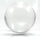 DSJUGGLING - Clear Acrylic Contact Juggling Ball 4'' - 100mm Great for Beginners, isolations, Body Rolls and Head balances