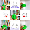 DSJUGGLING 4 Pieces Washable Juggling Balls for Beginners and Professionals Set of 4 100g Each - Soft Easy Juggle Balls, Multiple Practice Juggling Ball Kits for Kids & Adults