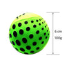 DSJUGGLING 4 Pieces Washable Juggling Balls for Beginners and Professionals Set of 4 100g Each - Soft Easy Juggle Balls, Multiple Practice Juggling Ball Kits for Kids & Adults