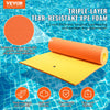 VEVOR Lily Pad Floating Mat, Large 18x6 FT Floating Water Pad, 3-Layer Floating Dock for Adults Kids, 1.3'' Thick Tear-Resistant XPE Foam Raft, Floating Island for Lake, Pool, Ocean, Beach, and Boating