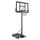 VEVOR Basketball Hoop, 4-10 ft Adjustable Height Portable Backboard System, 44 inch Basketball Hoop & Goal, Kids & Adults Basketball Set with Wheels, Stand, and Fillable Base, for Outdoor/Indoor