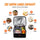 VEVOR Portable Oven, 110-120V Home/Office Food Warmer, 80W (Max 100W) Portable Mini Personal Microwave, 2QT Electric Heated Lunch Box, Compatible with Glass, Ceramic, Foil Container (Black)