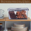 Fang'an TB - 3 small, medium, and large bread preservation boxes, kitchen counter sealed multifunctional preservation boxes, and bread storage containers with lids for recording time