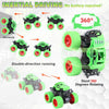 YeahaHappy-Us - Monster Truck Toys, Pull Back Vehicles Toys, Friction Powered Toy, Mini Push and Go Car Truck Inertia Vehicle, Best Christmas Birthday Party Gift