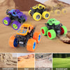 YeahaHappy-Us - Monster Truck Toys, Pull Back Vehicles Toys, Friction Powered Toy, Mini Push and Go Car Truck Inertia Vehicle, Best Christmas Birthday Party Gift