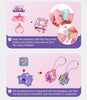 Luwuyang - 71 PCS DIY Jewel Rings Stickers Magical Kits for Little Girls, Handmade DIY Crafting Rings Bracelet Pendent Keychain, DIY Crafts for Kids, Birthday Gifts Toys for Age 3 4 5 6+ Year Old
