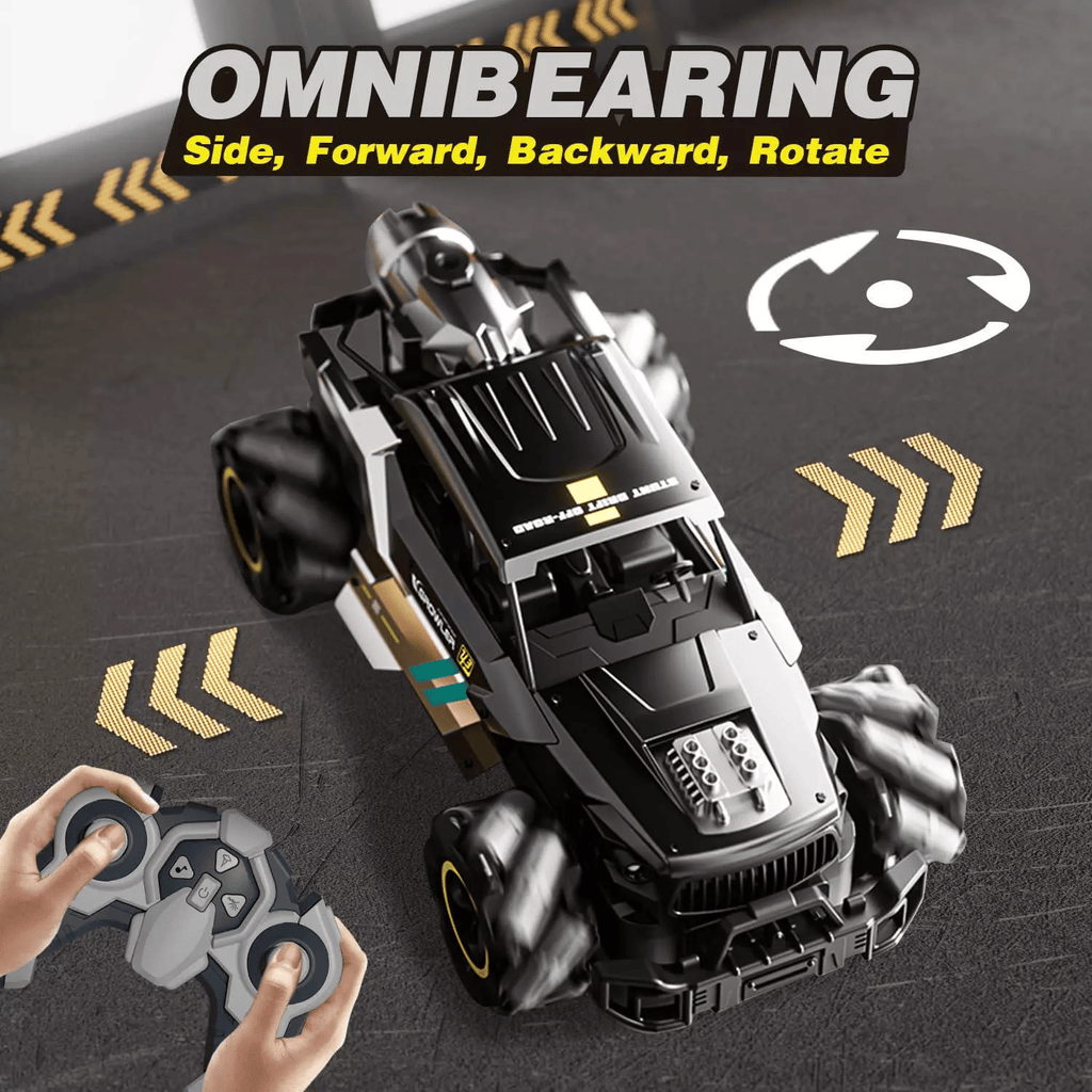 4DRC Y3 RC Cars Remote Control Car, Off Road Monster Truck,Metal Shell 4WD Dual Motors LED Headlight Rock Crawler,2.4Ghz All Terrain Hobby Truck,Boy Adult Gifts With 2 Batteries For 90 Min Play